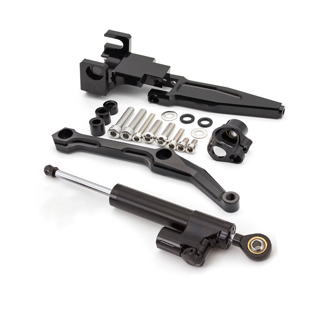 For Yamaha MT09 Tracer /FJ09 T - đánh giá và giá Steering Damper Stabilizer Kit Cnc