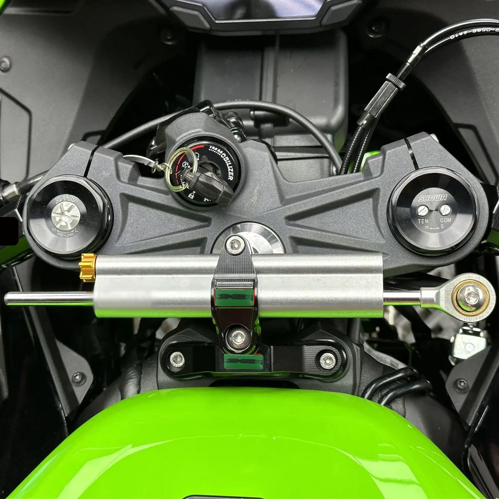 For Kawasaki Ninja ZX 6R ZX-6R - đánh giá và giá Steering Damper Stabilizer Kit Cnc