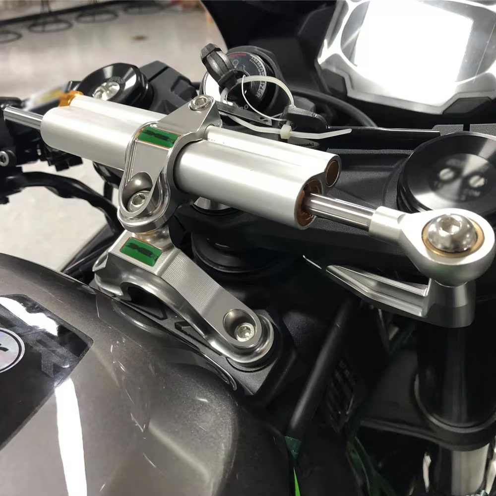 For Kawasaki Ninja ZX 6R ZX-6R - đánh giá và giá Steering Damper Stabilizer Kit Cnc