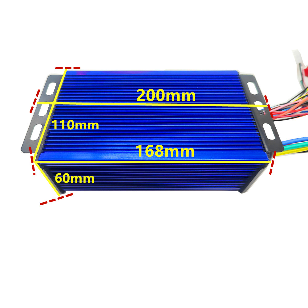 48V 60V 72V 2000W Động Cơ Khôn - đánh giá và giá 72V 45A Dual Controller