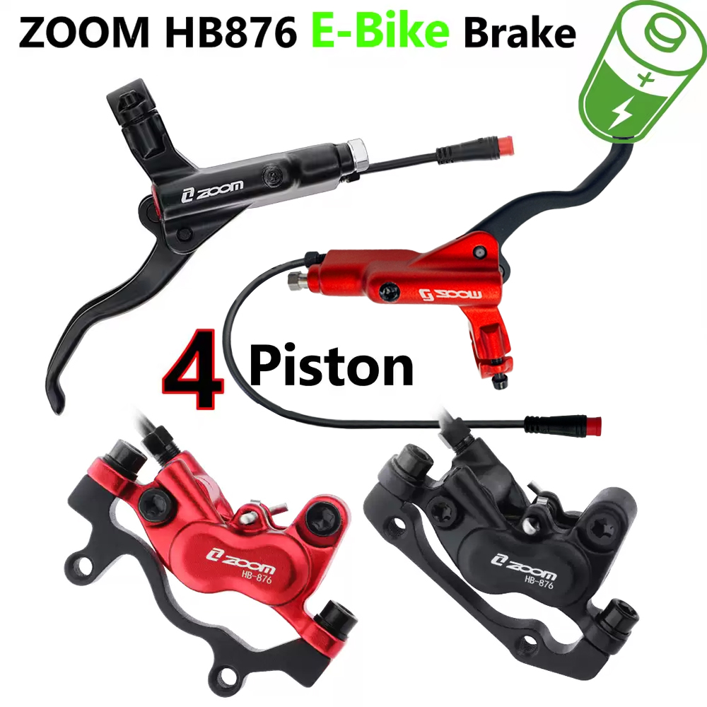 ZOOM HB-876E E-Bike 4-Piston H - đánh giá và giá Zoom Hydraulic Brake 4 Piston E-Scooter