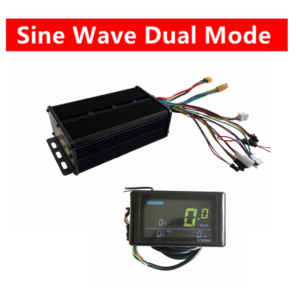 48V/72V 45A Sóng Sin Hai Chế Đ - đánh giá và giá 72V 45A Dual Controller
