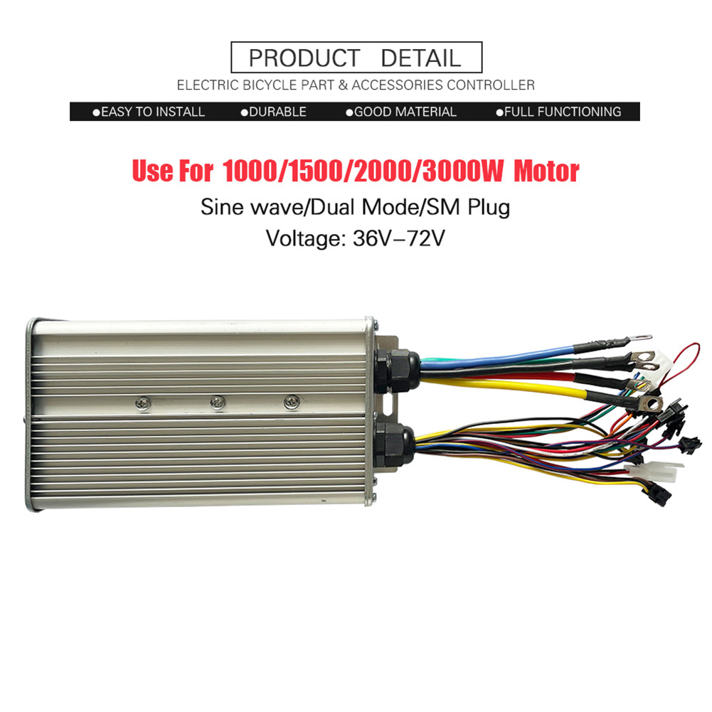 JN-60A 48V 72V 60A Dual Motor  - đánh giá và giá 72V 45A Dual Controller