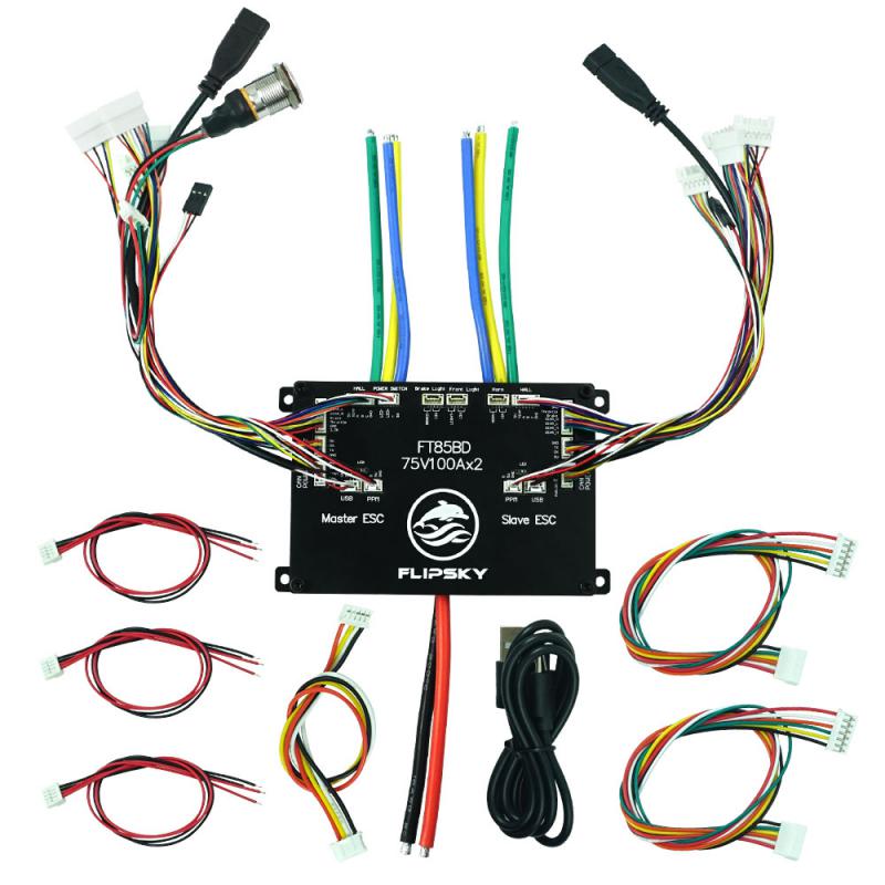 Flipsky Ft85bd Esc With Alumin - đánh giá và giá 72V 45A Dual Controller