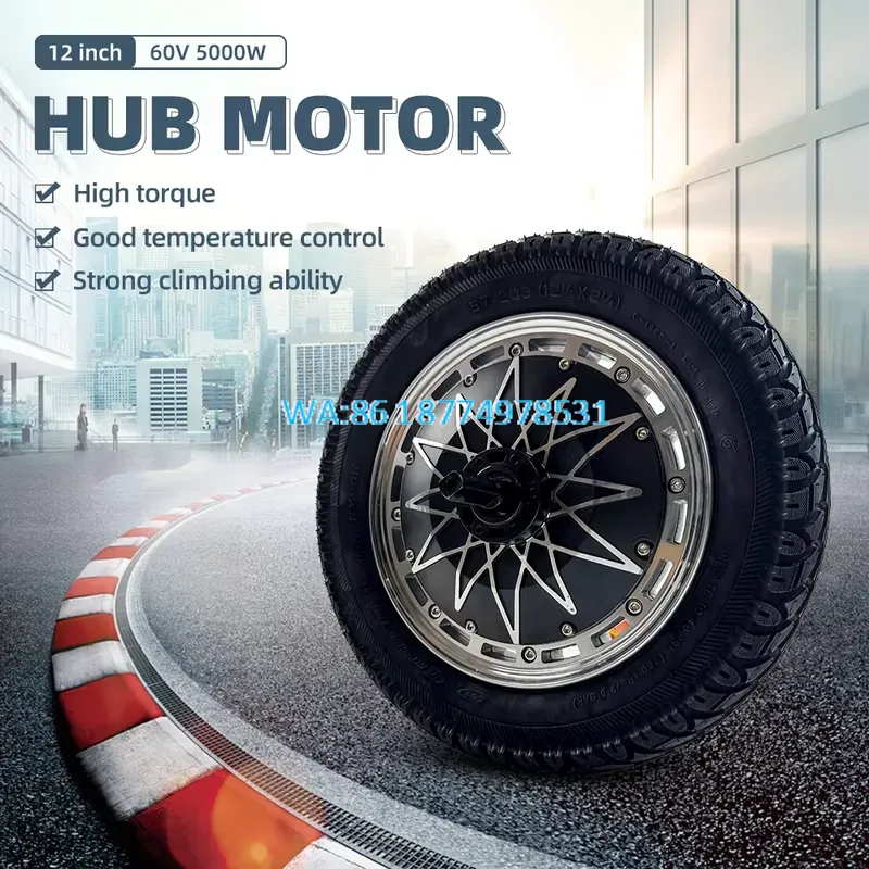 Wmwmnu for 12 Inch Hub Motor K - đánh giá và giá 60V 5000W Brushless Hub Motor